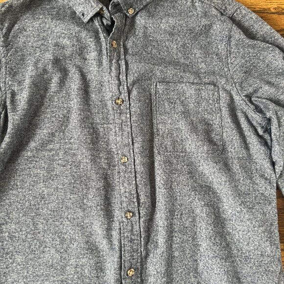 Men's Dark Blue14th & Union Button Down Long Sleeve Shirt - Picture 6 of 9